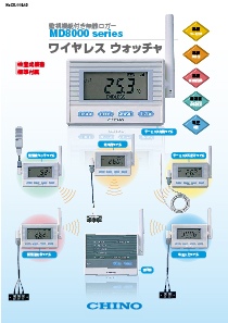 あすつく対応 「直送」 チノー ［MD8002500］ CHINO 監視機能付き無線